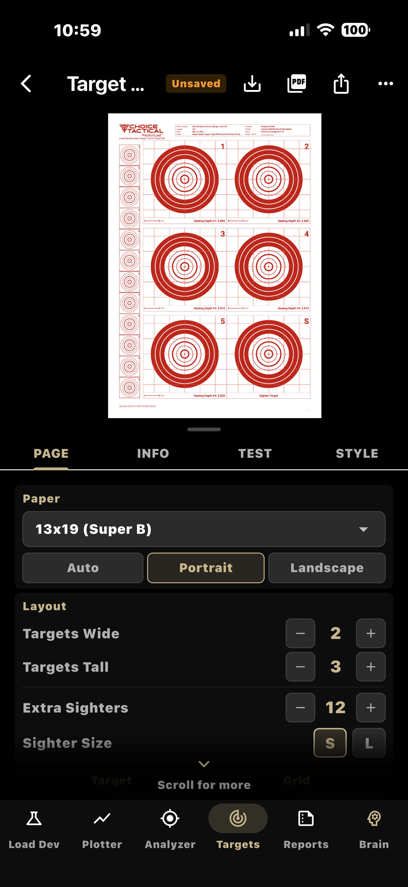 Portrait with Sighters