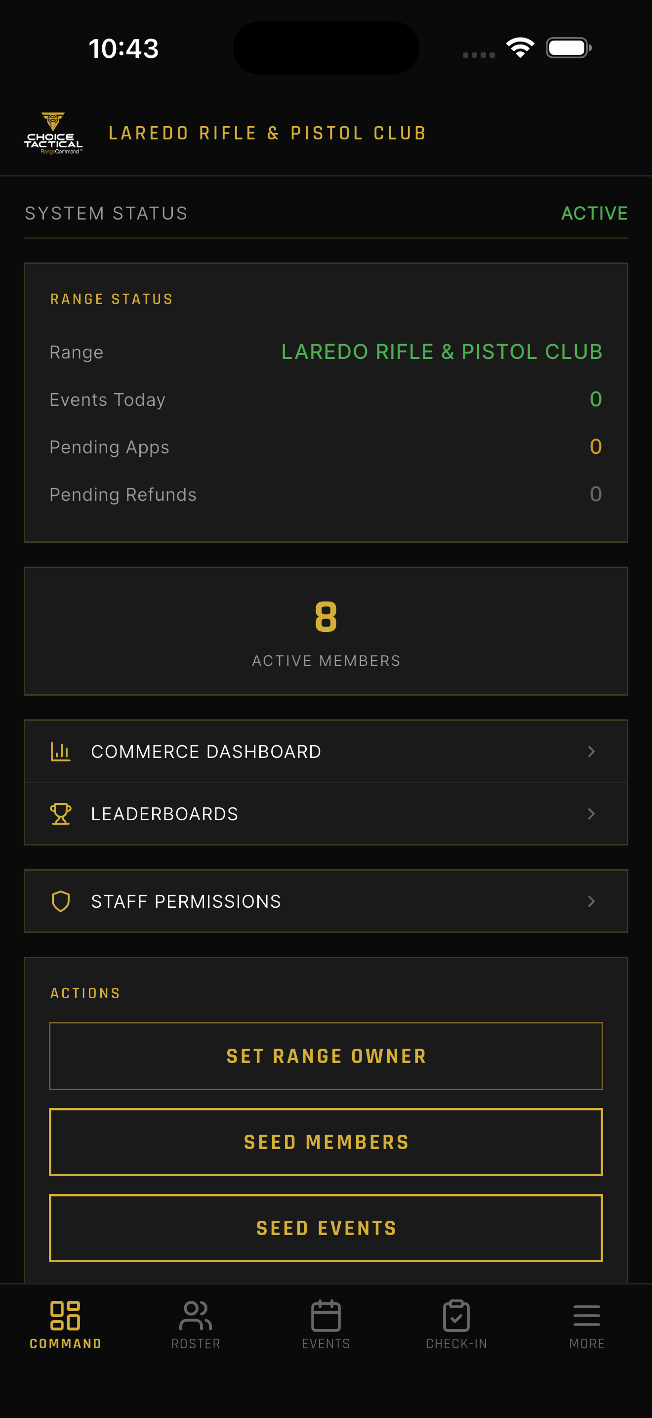 Admin Dashboard